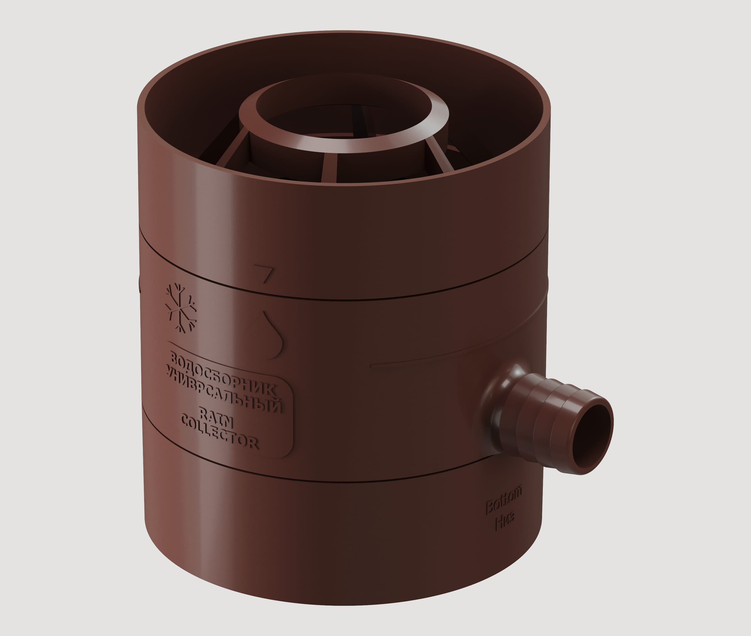Döcke Водосборник универсальный (каштан 8017) изображение, анонсные картинки товара