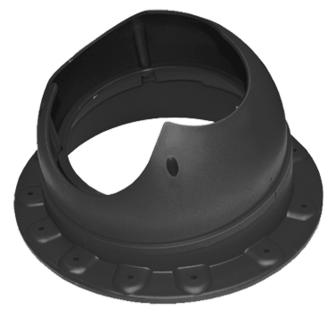 Элемент проходной Krovent Base-VT Seam 125/150 черный изображение, анонсные картинки товара