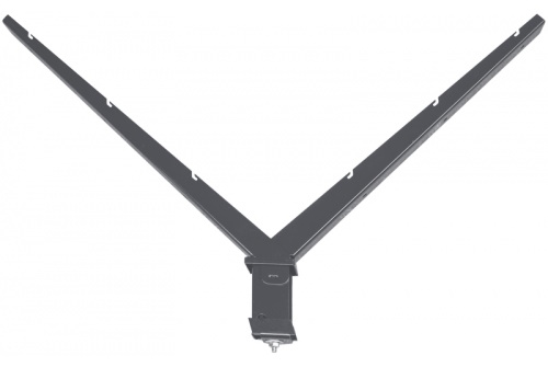 Наконечник V на столб 62х55 RAL 7024 изображение, анонсные картинки товара