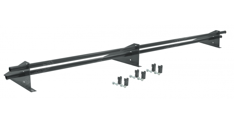 Снегозадержатель трубчатый для фальцевой кровли Optima RAL 7005 3м изображение, анонсные картинки товара