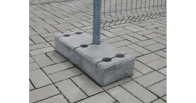 Основание бетонное для временных ограждений 32 кг изображение, анонсные картинки товара