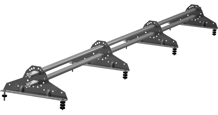 Снегозадержатель NEW трубчатый Grand Line RAL 7037 3м изображение, анонсные картинки товара