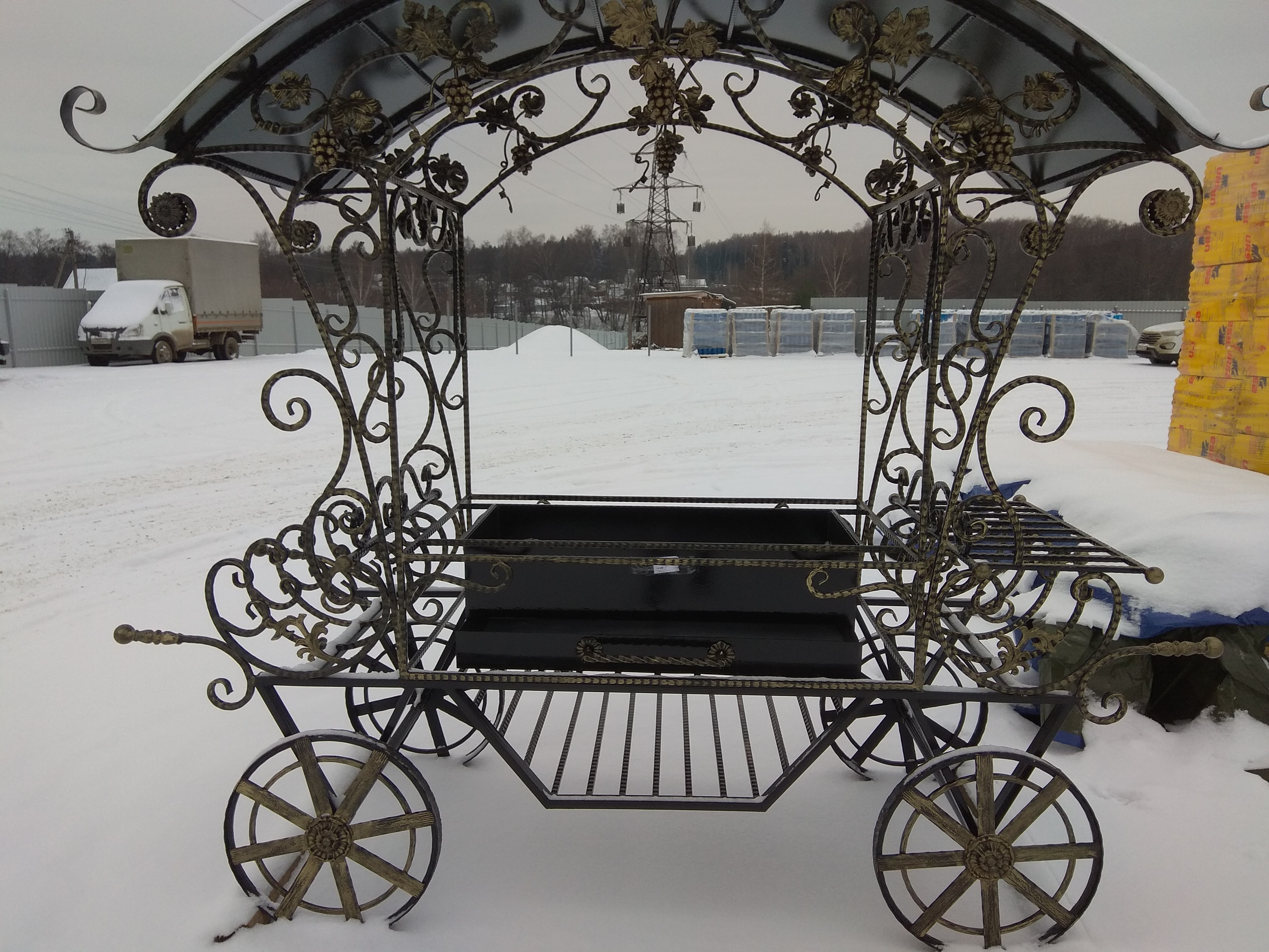 Мангал "Карета Золушки" М.15-Т7 изображение, анонсные картинки товара