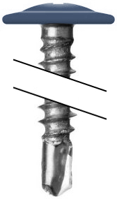 Саморез ПШС 4,2х16 RAL 5000 (1000) изображение, анонсные картинки товара