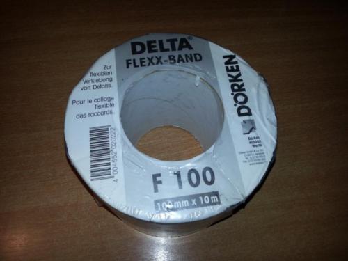 Delta-Flexx-Band F100 односторонняя соединительная лента для уплотнения деталей и проходок изображение, детальные картинки товара
