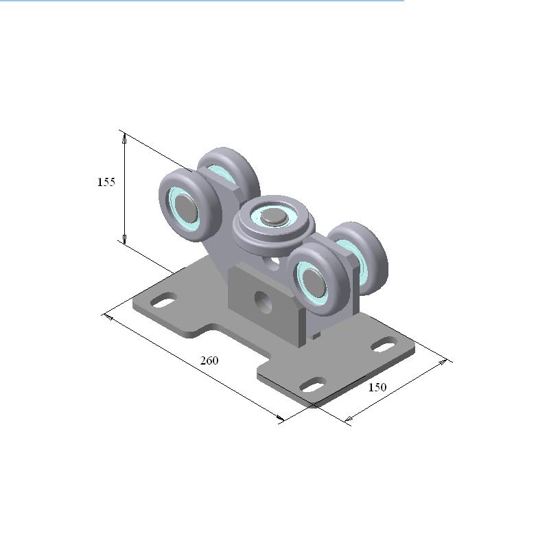 Опора роликовая для балки 95х88х5 изображение, анонсные картинки товара