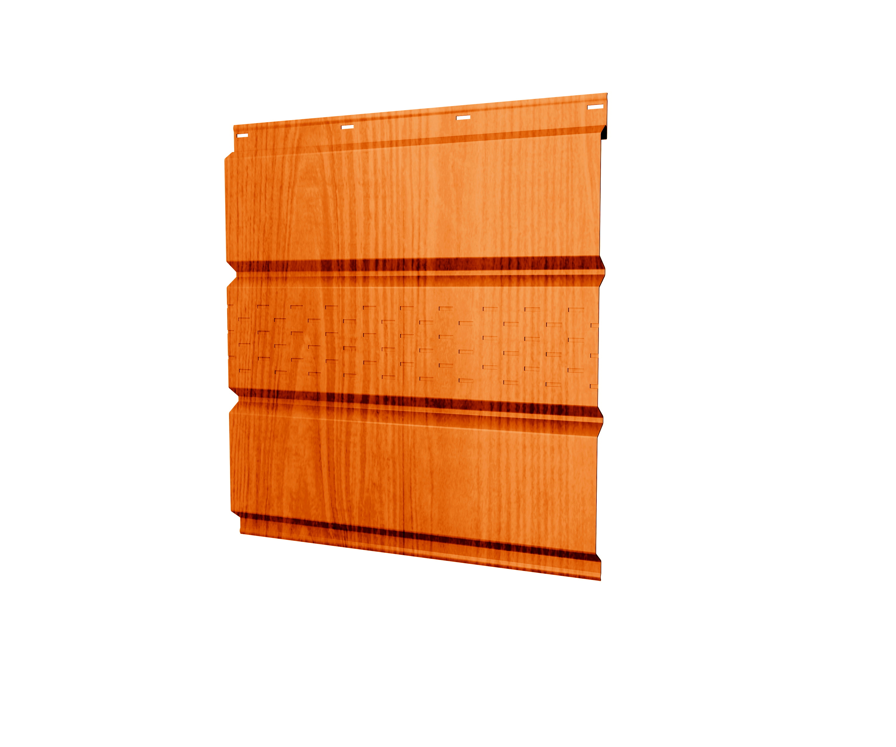 Софит металлический центральная перфорация 0,45 Print Premium с пленкой Rowan Fresh TwinColor изображение, анонсные картинки товара