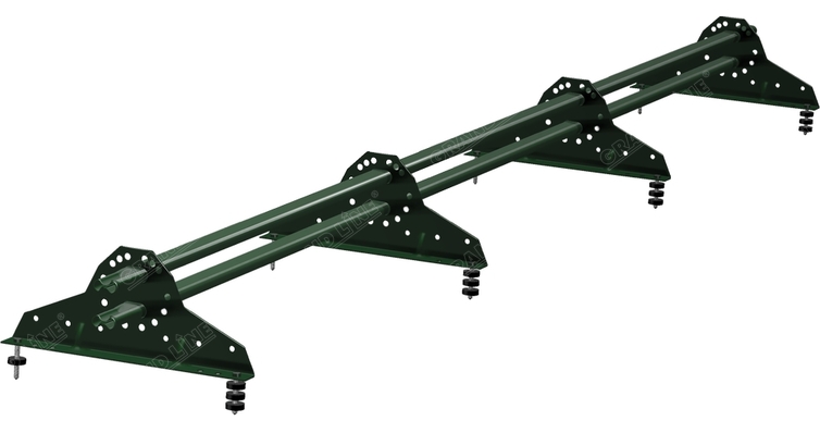 Снегозадержатель NEW трубчатый Grand Line RAL 6020 3м изображение, анонсные картинки товара