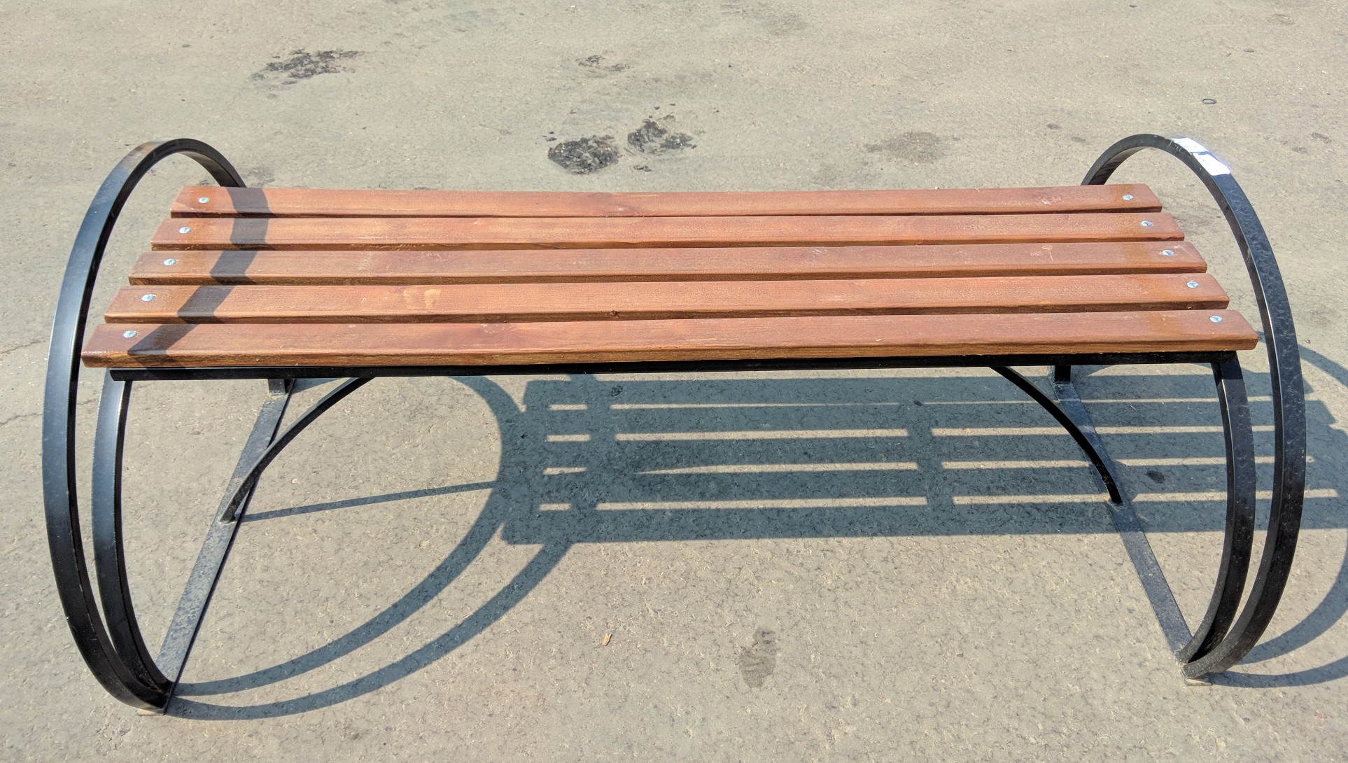 Скамейка №7 (1,5 м.) с деревом) изображение, анонсные картинки товара