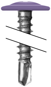 Саморез ПШС 4,2х16 RAL 4005 (1000) изображение, анонсные картинки товара
