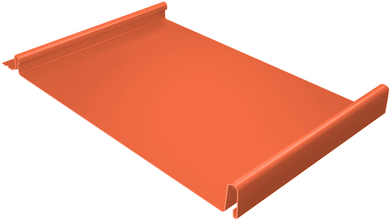 Кликфальц 0,45 PE RAL 2004 оранжевый изображение, анонсные картинки товара