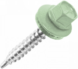 Саморез кровельный Daxmer 4,8х35 RAL 6019 (250) сверло №1 изображение, анонсные картинки товара