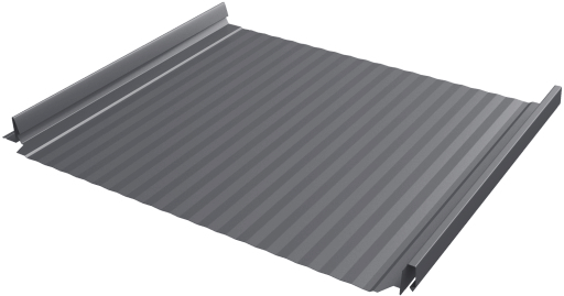 Кликфальц Pro Gofr 0,45 PE RAL 7024 мокрый асфальт изображение, анонсные картинки товара