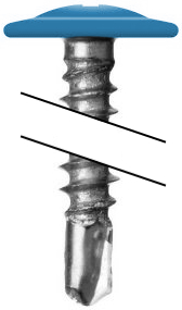 Саморез ПШС 4,2х19 RAL 5015 (1000) изображение, анонсные картинки товара