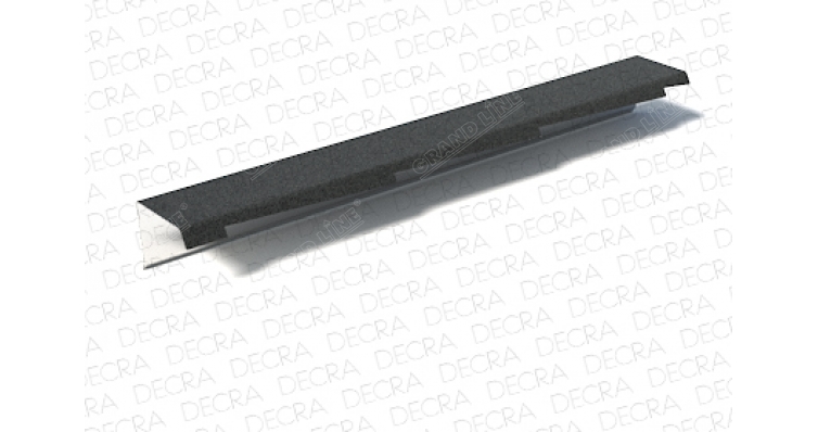 Планка фронтонная левая AeroDek Robust черный бриллиант изображение, анонсные картинки товара