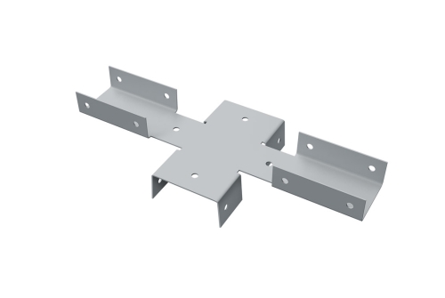 Кронштейн Х 60х60 Colority Black RAL 7040 изображение, анонсные картинки товара