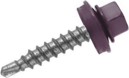 Саморез по металлу Daxmer 5,5х19 RAL 4007 (250) сверло №3 изображение, анонсные картинки товара