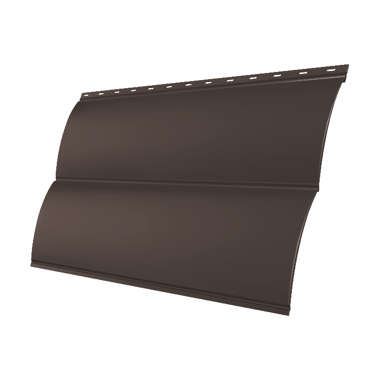 Блок-хаус new Grand Line 0,45 PE с пленкой RAL 8017 шоколад изображение, анонсные картинки товара