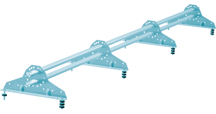 Снегозадержатель NEW трубчатый Grand Line RAL 5024 3м изображение, анонсные картинки товара