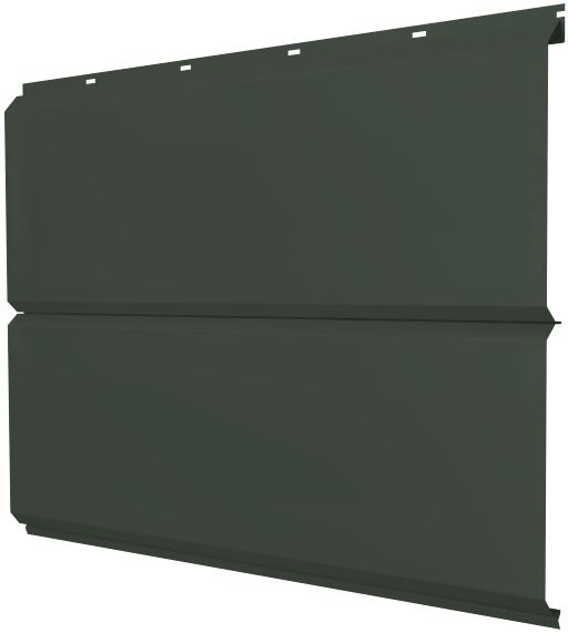 Софит металлический без перфорации 0,5 GreenCoat Pural BT с пленкой RR 11 темно-зеленый (RAL 6020 хромовая зелень) изображение, анонсные картинки товара