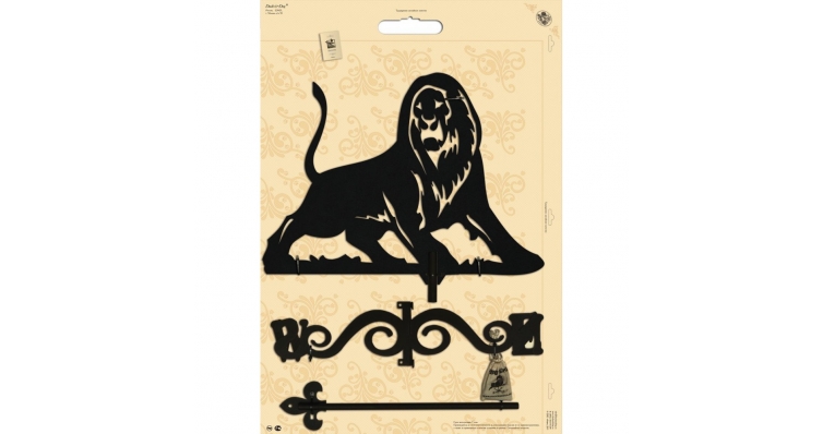 Флюгер большой Duck & Dog 005 Лев изображение, анонсные картинки товара