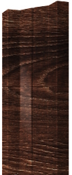 Штакетник М-образный В с прямым резом 0,45 Print Elite Chestnut Wood TwinColor изображение, анонсные картинки товара