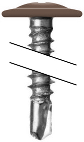 Саморез ПШС 4,2х16 RAL 8025 (1000) изображение, анонсные картинки товара