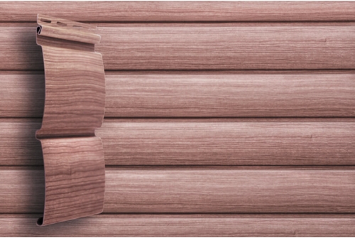 Сайдинг Блок-хаус Grand Line Tundra рябина (3,0м) изображение, анонсные картинки товара