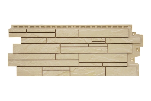 Фасадная панель Grand Line Скала Classic бежевый изображение, анонсные картинки товара