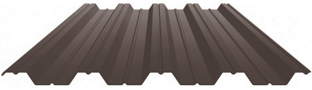 Профнастил НС44R 0,7 PE-Double RAL 8017 шоколад изображение, анонсные картинки товара