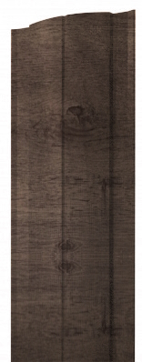 Штакетник Круглый с прямым резом 0,45 Print Premium Almond Wood Fresh изображение, анонсные картинки товара