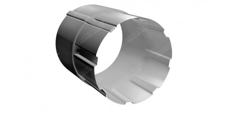 Соединитель трубы 90 мм RAL 9003 сигнальный белый изображение, анонсные картинки товара