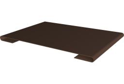 Планка стыковочная 0,5 Velur X RAL 8017 шоколад (2м) изображение, анонсные картинки товара