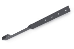 Кронштейн карнизный Optima RAL 7024 изображение, анонсные картинки товара