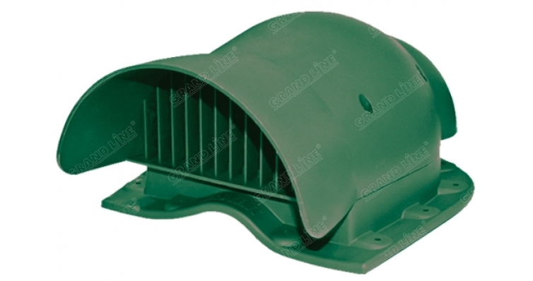 Вентиль кровельный Krovent KTV-Wave зеленый изображение, анонсные картинки товара