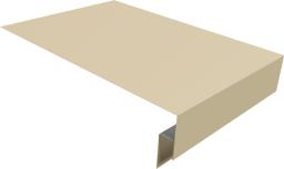 Планка околооконная сложная 300х50х18 (j-фаска) 0,45 PE с пленкой RAL 1015 светлая слоновая кость (3м) изображение, анонсные картинки товара