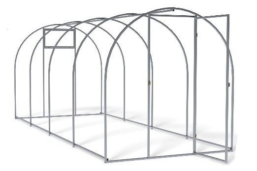 Удлинение 2м к каркасу теплицы 4м "Агросфера-Оптима" (2,58*2,0) (шаг дуги 1м) изображение, анонсные картинки товара