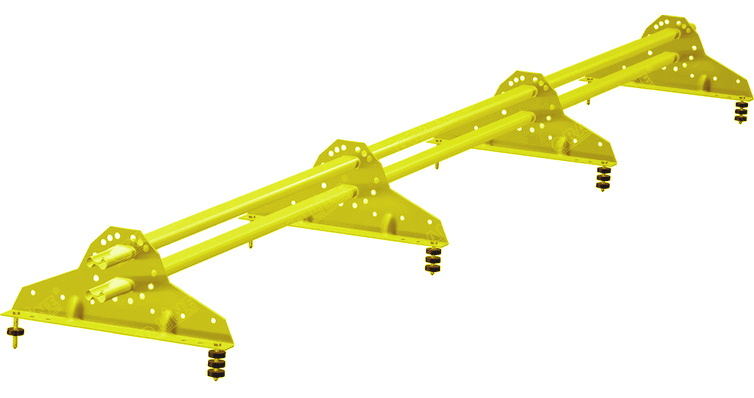 Снегозадержатель для фальцевой кровли Grand Line RAL 1018 3м изображение, анонсные картинки товара