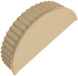 Заглушка торцевая универсальная 150 мм RAL 1001 изображение, анонсные картинки товара