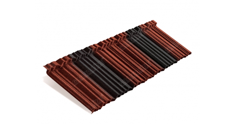 Лист Metrotile MetroShake 2 красно-черный изображение, анонсные картинки товара