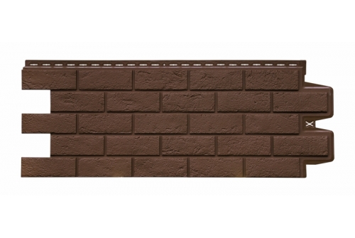 Фасадная панель Grand Line Состаренный кирпич Classic земля изображение, анонсные картинки товара