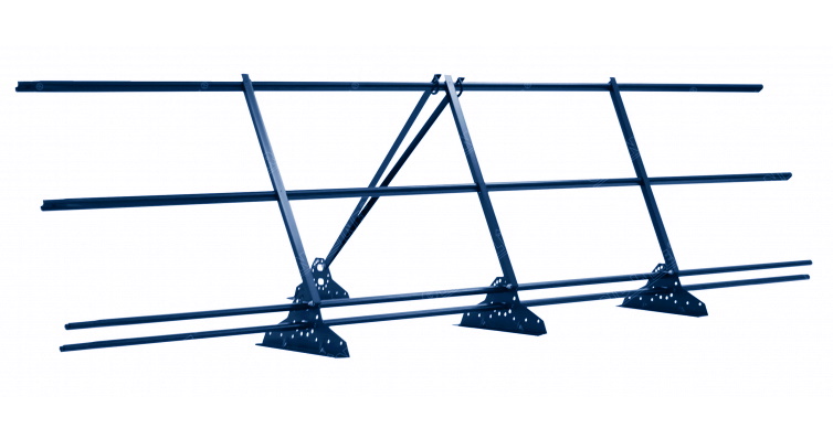 Ограждение кровельное со снегозадержателем Grand Line 0,9х3м RAL 5005 изображение, анонсные картинки товара