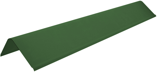 Щипец черепица Ондулин зеленый (торцевая) изображение, анонсные картинки товара