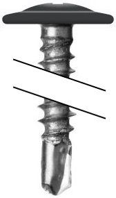 Саморез ПШС 4,2х19 RAL 9011 (1000) изображение, анонсные картинки товара