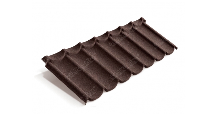 Лист Metrotile Mistral коричневый изображение, анонсные картинки товара