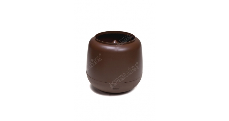 Колпак для трубы d110 шоколадный изображение, анонсные картинки товара
