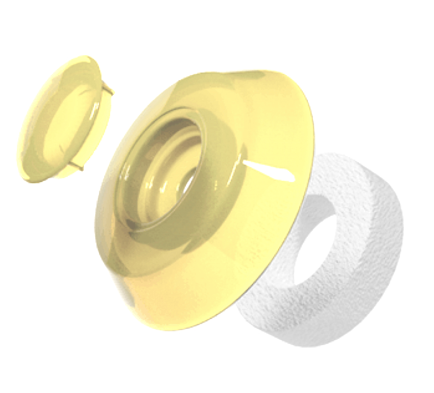 Термошайба 8 мм (желтая) изображение, анонсные картинки товара