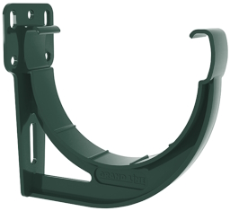 Кронштейн желоба slider Дизайн 135 ПВХ GL зелёный (RAL 6005) изображение, анонсные картинки товара