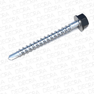 Саморезы для композитной черепицы, черный (500шт) изображение, анонсные картинки товара