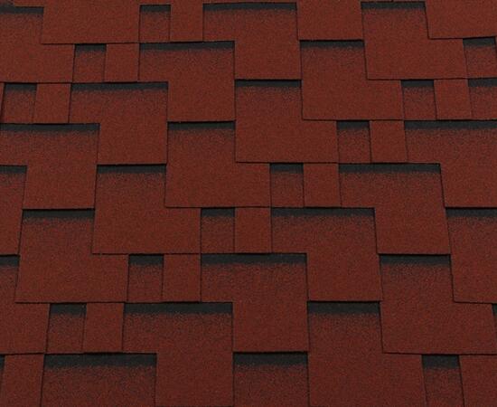 RoofShield черепица Классик Модерн (3м2) Коричневый с оттенением изображение, анонсные картинки товара